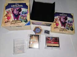 Lorcana Into the Inklands Game Illumineers Trove Box, + Over 80 Cards - Image 1