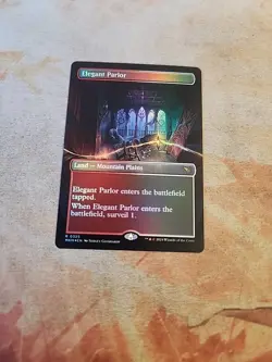 Elegant Parlor Borderless Foil Murders At Karlov Manor MTG NM - Image 1