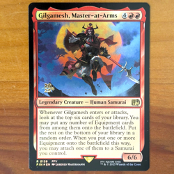 Gilgamesh, Master-at-Arms - Prerelease Foil Promo - Final Fantasy V MTG FF5 - Image 1