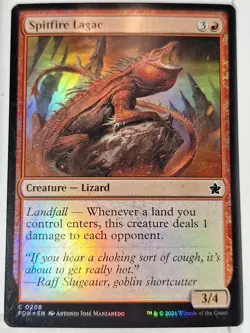 Spitfire Lagac - FOIL - Foundations - Magic the Gathering MTG Nice! - Image 1