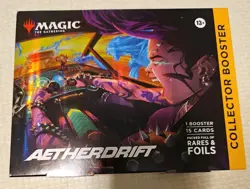 Magic The Gathering Aetherdrift Omega Collector Booster - Brand New - Image 1
