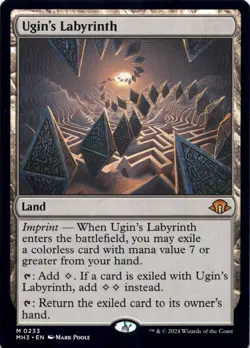 Ugin's Labyrinth Modern Horizons 3 - Magic MTG NM - Image 1