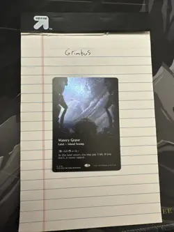 Watery Grave (Borderless) (Galaxy Foil) - Image 3