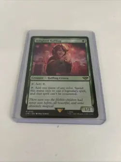 Mtg Delighted Halfling (Extended Art): The Lord of the Rings: Regular 363 - Image 1