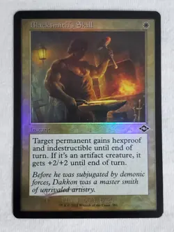 Blacksmith's Skill (Retro Frame) (Foil Etched) Modern Horizons 2 Foil - Image 1