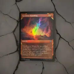 MTG MAT: Reckless Handling (Sorcery) Showcase Uncommon 0069 Foil - Image 1