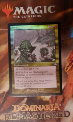 MTG DMR: Dralnu's Crusade (Enchantment) Dominaria Remastered Foil Retro Frame - Image 1