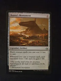 Bontu's Monument x1 - Amonkhet MTG LP English - Image 1