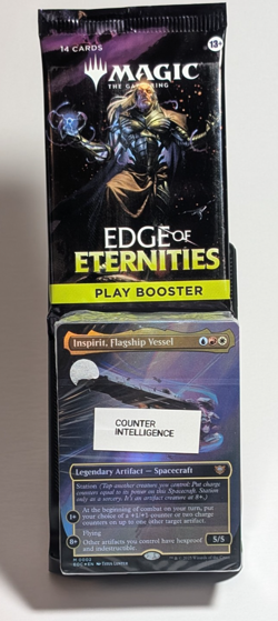 Edge of Eternities Commander Deck Counter Intelligence MTG Sealed Deck + Booster - Image 2