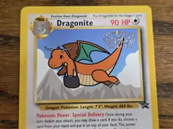 Pokemon Wotc Black Star Promo # 5 Movie Promo DRAGONITE **not played** - Image 2