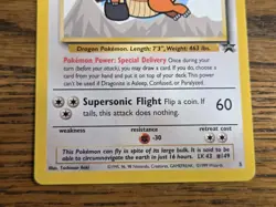 Pokemon Wotc Black Star Promo # 5 Movie Promo DRAGONITE **not played** - Image 3