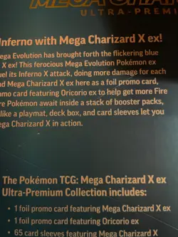 SEALED Mega Charizard X ex MEP 023 & Oricorio ex 024 SIR Pokemon TCG UPC Promo A - Image 3