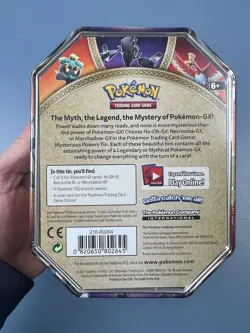 Pokemon TCG Mysterious Powers Necrozma GX Tin Factory Sealed #1.1 - Image 2