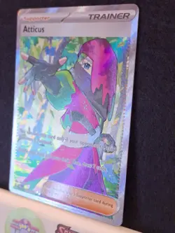 Atticus 133/131 - Prismatic Evolutions - Full Art Ultra Rare - Pokemon TCG NM/MT - Image 2