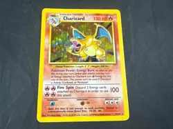 CHARIZARD 4/102 POKEMON BASE SET HOLO RARE *SEE PICTURES FOR CONDITIONS* - Image 1