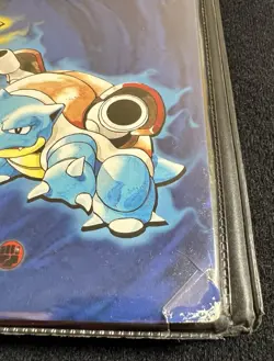 1999 Pokemon Vintage Base Set Original Folder Binder 4 Pocket 14 Pages WOTC - Image 3