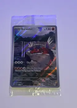 Pokemon Koraidon TCG Scarlet&Violet SVP014 Holo Promo Sealed - Image 1