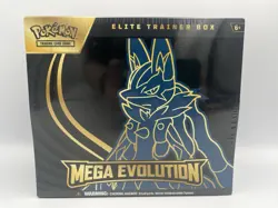 Pokemon TCG: Mega Evolution Elite Trainer Box Mega Lucario - Sealed - Image 1