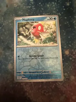 Pokemon TCG Magikarp Scarlet & Violet-151 129/165 Reverse Holo Common - Image 2