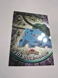 NM Pokemon Topps Chrome Bulbasaur Holo #01 WOTC Vintage Great Condition - Image 2
