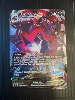 Eternatus VMAX TG22/TG30 NM Pokemon Lost Origin Trainer Gallery Ultra Rare Holo - Image 1