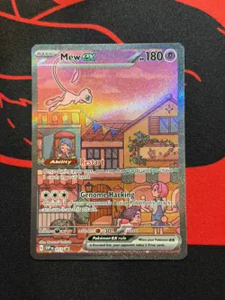 Mew EX SVP 053 Pokemon TCG Scarlet Violet 151 Ultra Premium Black Star Promo - Image 1