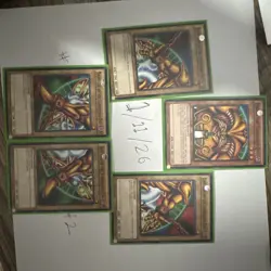 Yu-Gi-Oh! TCG Exodia Set (Exodia, Left Arm, Left Leg, Right Arm, Right Leg)... - Image 1