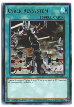 Cyber Revsystem 1st Edition Super Rare CYHO-EN059 Yu-Gi-Oh - Image 1