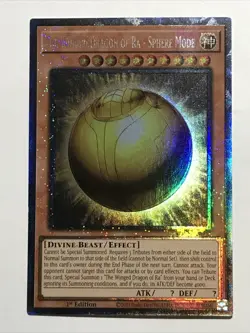 YU-GI-OH! The Winged Dragon of Ra. RA01-EN007. 1st Ed Prismatic Collector's Rare - Image 1