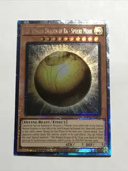 YU-GI-OH! The Winged Dragon of Ra. RA01-EN007. 1st Ed Prismatic Collector's Rare - Image 3