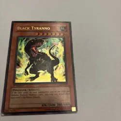 Yu-Gi-Oh! Black Tyranno IOC-075 Ultra Rare 1st Edition NM - Image 4