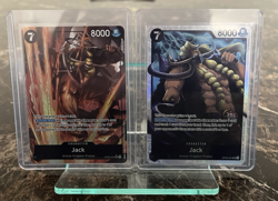 One Piece TCG Jack OP08-084 SR Foil Alt Art & SR Foil Two Legends ENG - Image 1