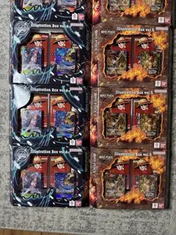One Piece Illustration Box Vol. 5 & 6 *LOT OF 10 New SEALED IN HAND - Image 3