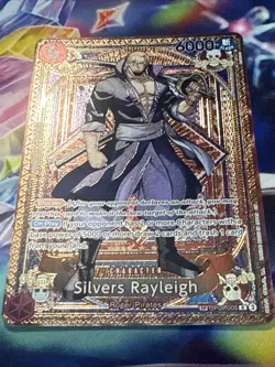 One Piece TCG Silvers Rayleigh OP11 SP Alternate Art English OP09-005 - Image 2