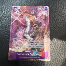 Donquixote Doflamingo (Alt Art) OP14-069 THE AZURE SEA'S SEVEN English - Image 1