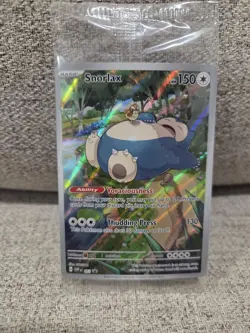 Snorlax SVP EN 051 Black Star Promo Scarlet & Violet Pokemon 151 Card - SEALED - Image 1
