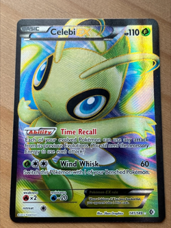 Pokemon Card - Celebi EX - 141/149 - 2012 - Full Art - MP! - Image 1