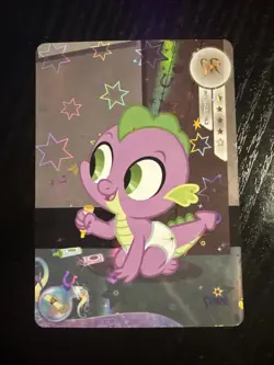 Kayou My Little Pony Card SR Spike INT03-SR-018L2 - Image 1