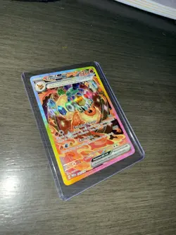 Pokemon TCG Flareon EX Prismatic Evolutions Holo Card 146/131 SV - Image 2