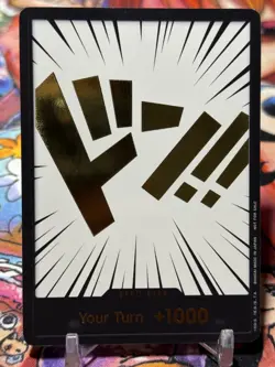 GOLD DON!! CARD - One Piece TCG Promotion Cards - Image 1