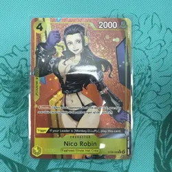 One Piece TCG ST29-009 Nico Robin Alt Art AA Card Game CCG English Starter Deck - Image 1