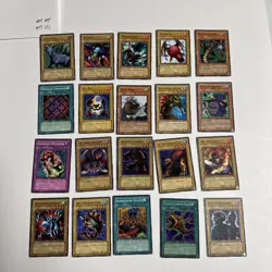 LOT of 20 1996 Yu-Gi-Oh! Playing Trading Cards - Image 1