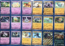 POKEMON PALDEAN FATES x91 COMPLETE COMMON/UNCOMMON/HOLO RARE/EX CARD SET - NM/M - Image 3