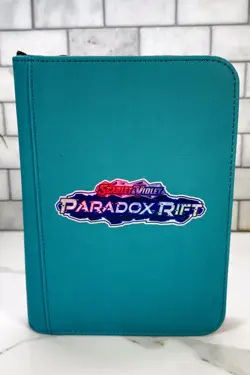 Pokemon Paradox Rift Complete Base Set, First 182 cards, With Custom Binder - Image 1