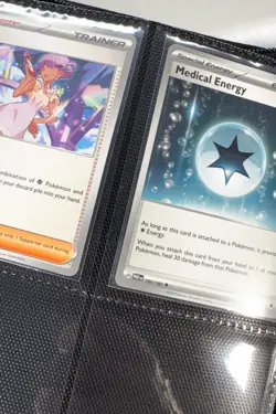 Pokemon Paradox Rift Complete Base Set, First 182 cards, With Custom Binder - Image 4