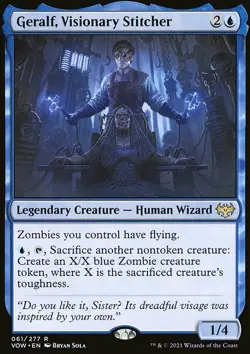 Geralf, Visionary Stitcher - Innistrad: Crimson Vow | MTG Card - Image 3