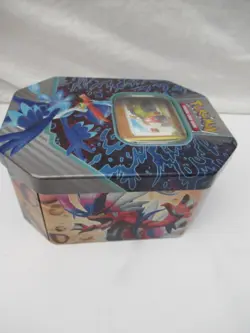 Bundle of Pokemon Cards in Collectable Tin - VGC S&V Era - Image 5