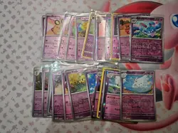 Psychic Type Pokemon TCG x26 Reverse Holo Card Lot - Image 1