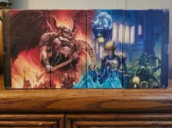 Dissension empty fat pack boxes (4x) complete panorama Magic The Gathering - Image 1