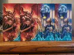 Dissension empty fat pack boxes (4x) complete panorama Magic The Gathering - Image 2
